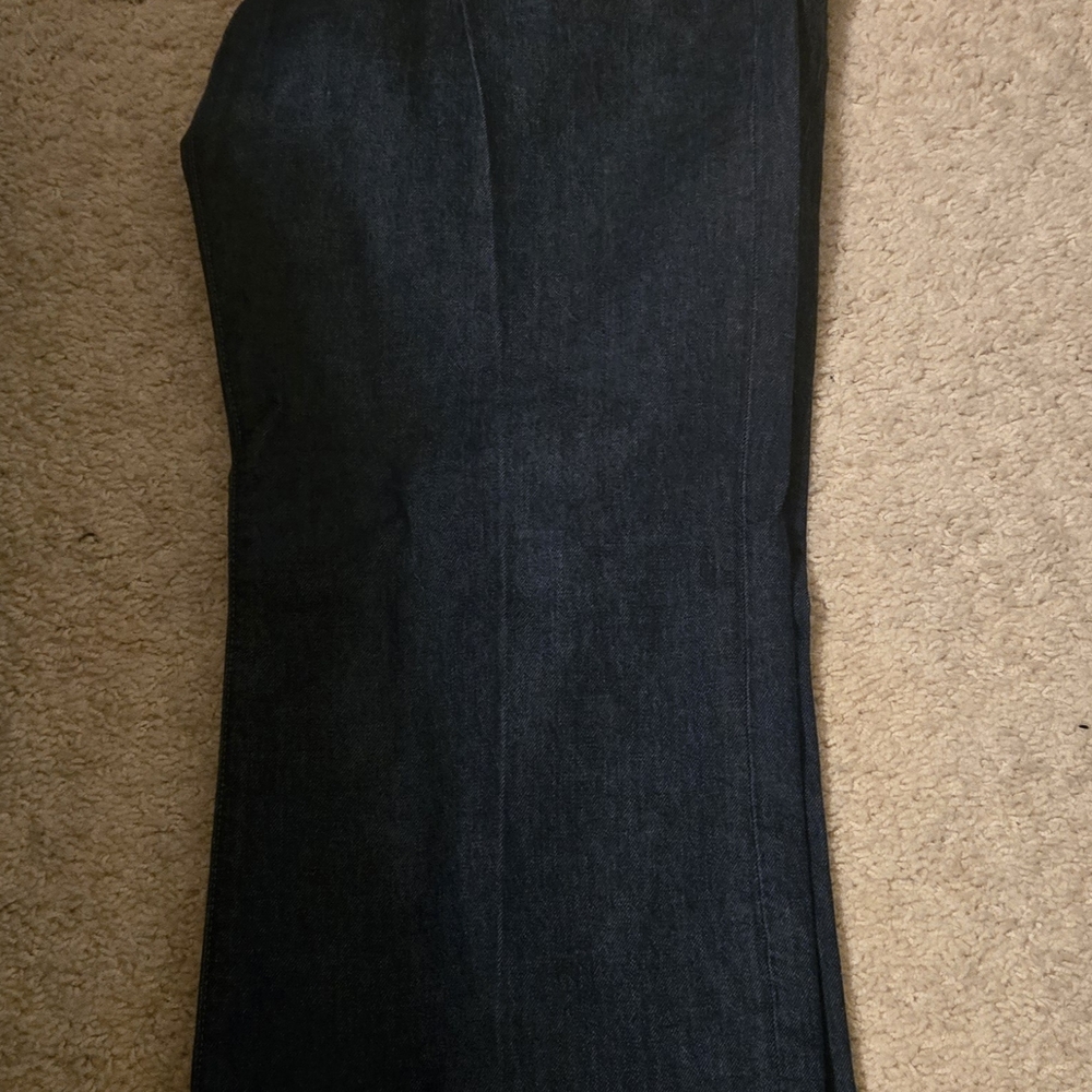 Madewell Women's Bootcut Jeans - Dark Blue - Picture 2 of 5